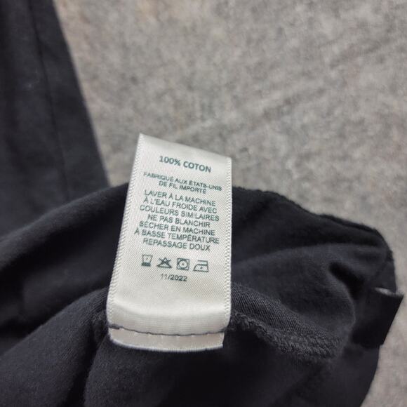 Todd Snyder Premium Jersey Henley T-Shirt size XS Black Short Sleeve USA *Read* - Picture 6 of 10